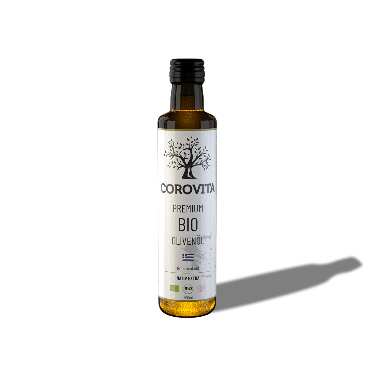 Bio-Olivenöl aus Griechenland, Kalamata – natives Olivenöl extra, Corovita