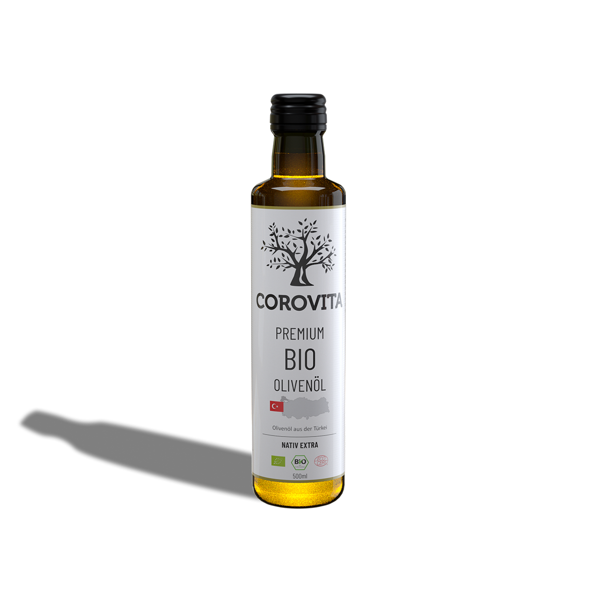 Bio-Olivenöl aus der Türkei – natives Olivenöl extra von Corovita