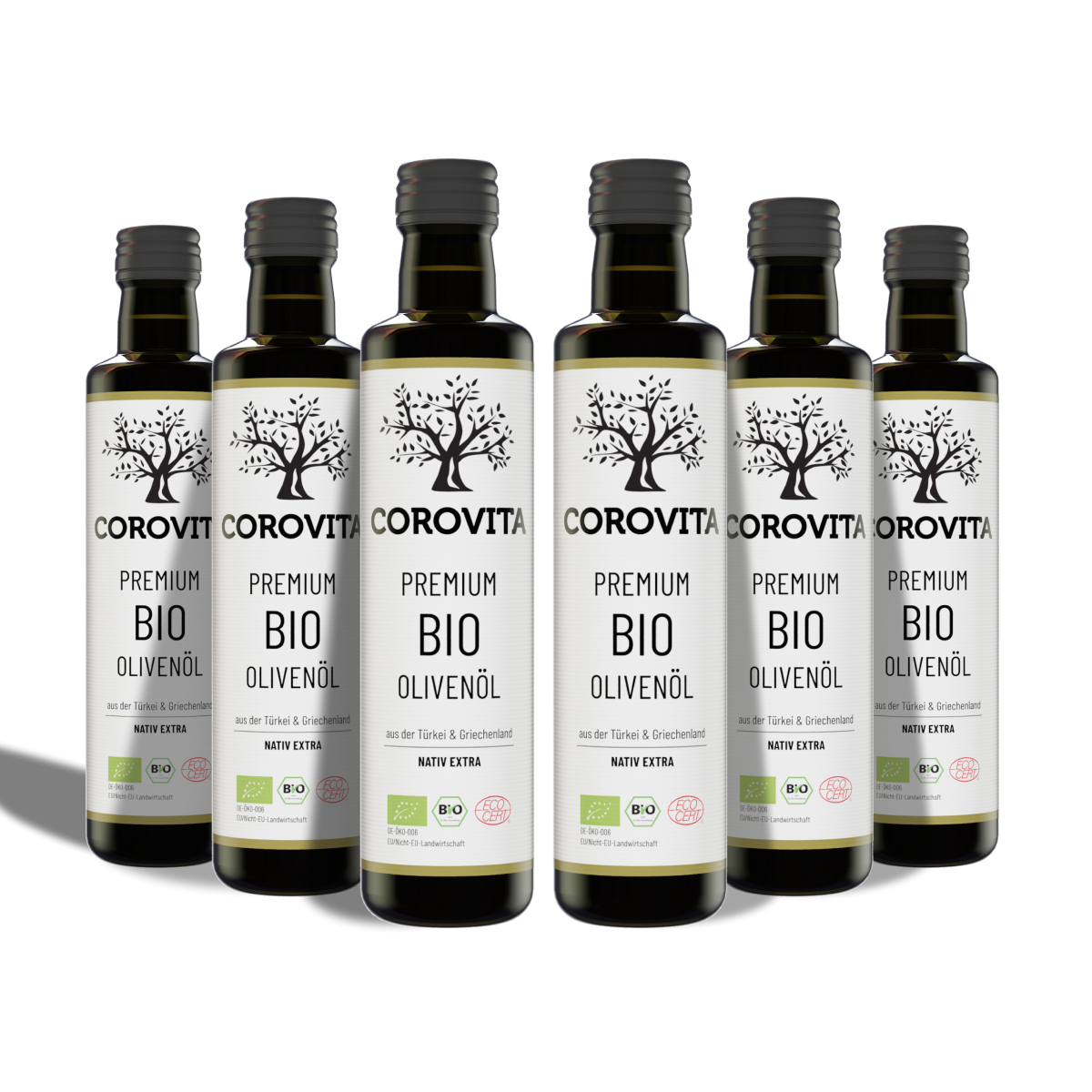 Bio-Olivenöl aus Türkei und Griechenland – natives Olivenöl extra, Corovita – Produktbild 2